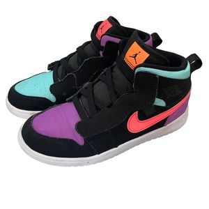 Nike Kids Sneakers - Black, Purple, Teal, Pink